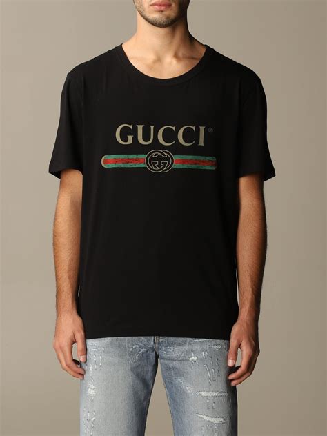 t shirt gucci homme noir